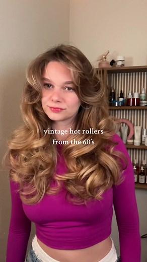 Feeling Like a Pretty Woman with 60s Hair Rollers