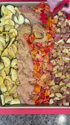 3.4M views · 56K reactions | Easy & Healthy One Pan Dinner  #cooking #healthyrecipes #cooking | Kyle & Mistie Knight | Facebook