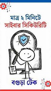 Learn About Cyber Security in Just 2 Minutes - Cyber Security in Bangla