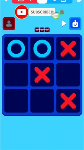 tic tac toe|| tips and tricks #shorts #viral #tictactoe