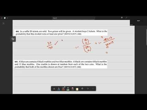 Probability AOPS AMC