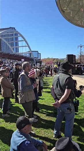 Crys Matthews & Singing Resistance at No Kings in Nashville on 3.28.26