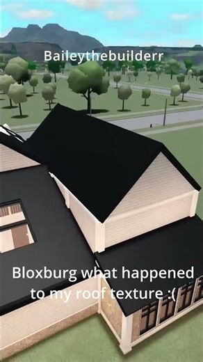 Bloxburg what happened to my roof texture #roblox #welcometobloxburg #bloxburg #bloxburgbuilds