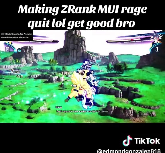 Goku vs ZRank: MUI Showdown
