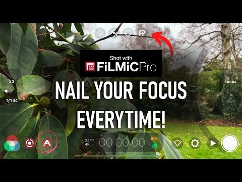 How to get PERFECT focus with FILMIC PRO
