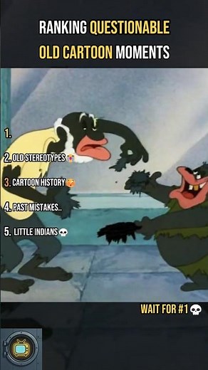 Ranking Questionable Old Cartoon Moments #shorts