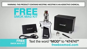 Freeboxmod.com TV Spot, 'Free Vape Mods'