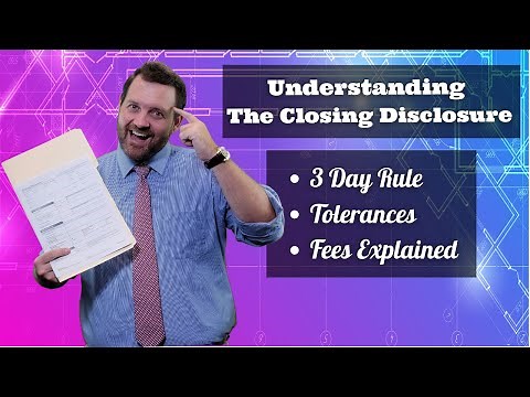 Is Closing Disclosure Final? | Understanding The Closing Disclosure [Real Estate CD Walkthrough]