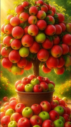 How to Quickly Grow Super-Bulky Fruit Trees in Pots | A Bountiful Harvest! #gardening #plants