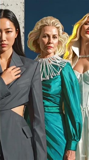 fashion editorial, avant-garde style, couture, dramatic lighting, bold outfits #odilegilbert