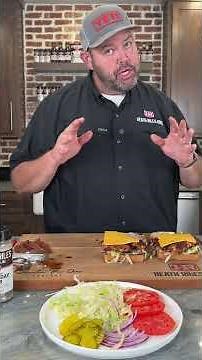 Grilled Chicken Club Sandwich on the Weber