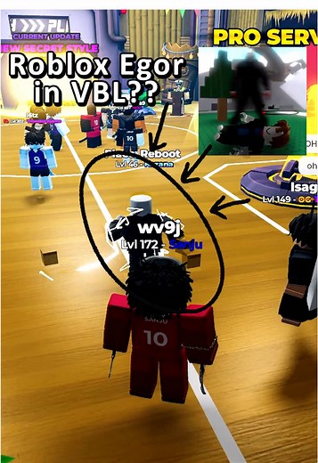 Roblox Egor vs Wally West: Volleyball Challenge