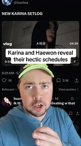 They need breaks 😞 #karina #aespa #nmixx #haewon #foryoupage | Wonyoung