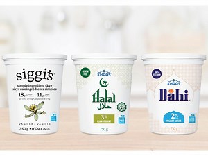 Lactalis Canada's Khaas and siggi's Brands Add Renowned Dairy Farmers of Canada Blue Cow Logo