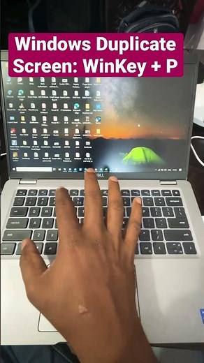 Windows Duplicate Screen