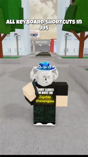 All keyboard shortcuts in jjs #roblox #jjkgame #jjs #jujutsukaisen #gaming