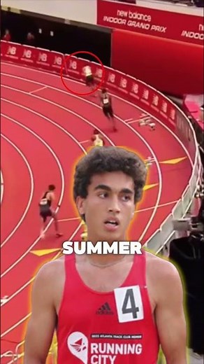 16-Year-Old Quincy Wilson Shocks Olympians in Boston 400m Race!