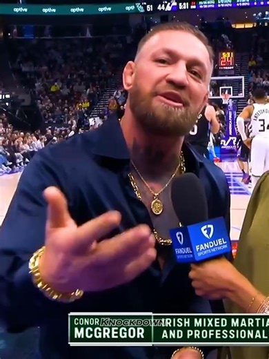 Conor vs. Brook Lopez Face-off?!💀#mma