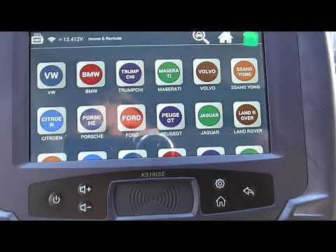 Fiat Ducato new key programming Lonsdor K518 ISE