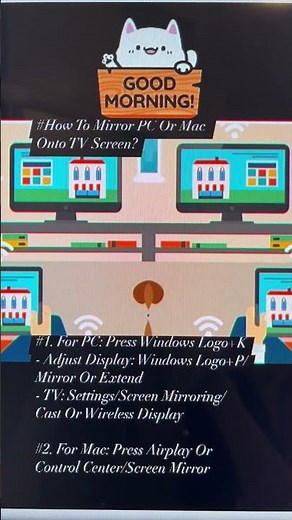 #How To Mirror PC Or Mac Onto TV Screen?