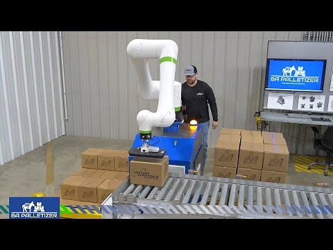 Cobot Palletizing with the BA Palletizer - Collaborative Palletizing made Easy