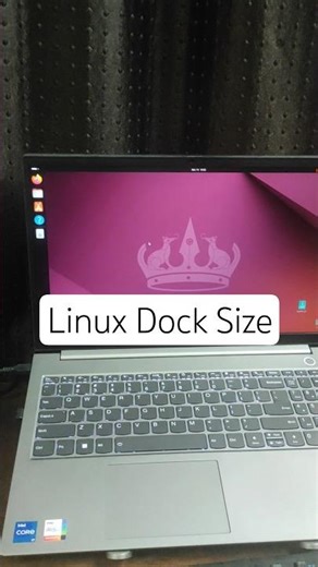 Linux Dock Size🔥| Linux Tips Day -041| #techreels #reel #short #Linux #Linuxtips #ubuntu