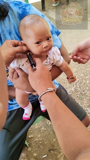 11K views · 167 reactions | Ear piercing compilation with the little pretty infants #fblifestyle #earpiercing #hilightseveryonefollowershttpshttps | Chu Bryan | Facebook