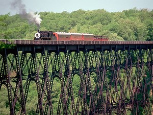 272 reactions · 530 shares | Slightly alternative views of a famous landmark all the locals should quickly recognize. Taking you on a trip across the Kinzua Bridge like never before seen. | Drone Guys | Facebook