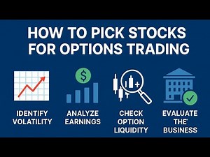 📈 How to Pick Stocks for Options Trading | Stock Selection for Options