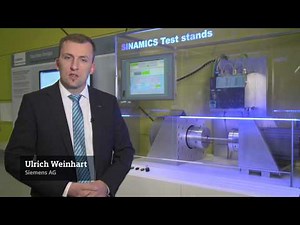 More efficient test stands - added value using Siemens drives