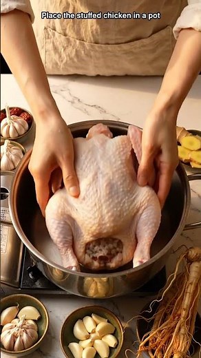 Ginseng Chicken Soup (Simplified) Recipe — Easy Korean Cooking in 20s
