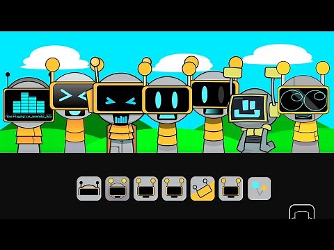 Every Fun Bot Singing Together (Retake, Scrunkly, ParaSprunki, Sprunksters, Pyramixed, Parodybox)