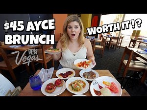 I Tried Mandalay Bay's $45 All You Can Eat Brunch in Las Vegas..