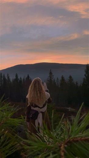 Enchanting Nordic Women Herding Calls in Dreamy Norway