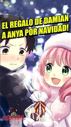 Damian le da a Anya un REGALO de NAVIDAD! | Spy x Family Manga