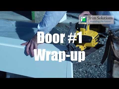 Trim Solutions - Garage Door Frame Installation