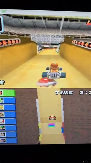 MARIO KART DS RED SHELL DYNAMICS 🤔😒 9-24-26 #gaming #nds #mariokartds #kartracing #redshell #dodge