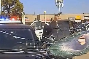 Pasadena police shooting: Suspect fired at cops through windshield