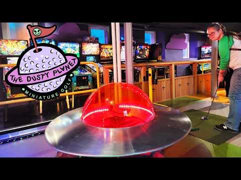 The Dusty Planet Miniature Golf & Arcade - Alien Themed D.I.Y. Course - Providence, Rhode Island