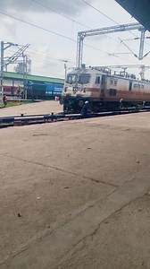 32 reactions | The Indian locomotive class WAP-7 is a class of 25 kV AC electric locomotives that was developed in 1999 by Chittaranjan Locomotive Works (CLW) for Indian ...#facebookreels class Wap7 #railwayreels #southwestern railway | Jyotiprakash Rout | Facebook