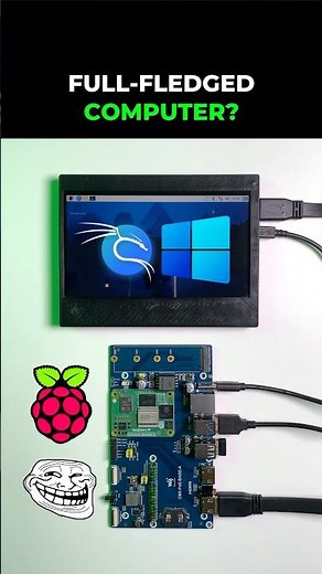 Computer using Raspberry Pi Compute Module 5 #shorts #gadgets #tech