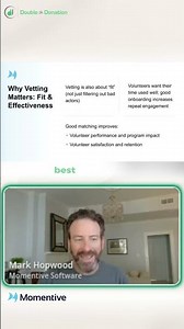 Vetting for Impact: Volunteer Training