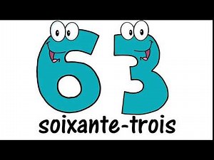 NUMBERS 1-100 - Compter jusqu'à 100 - Learn French