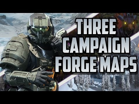 THREE Campaign FORGE AI Maps You NEED To Play! | Halo Infinite