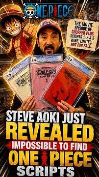 I Found the COMPLETE One Piece Chopper Movie Script Set!