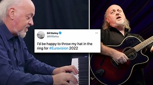 Inside Eurovision hopeful Bill Bailey’s classical music and piano training