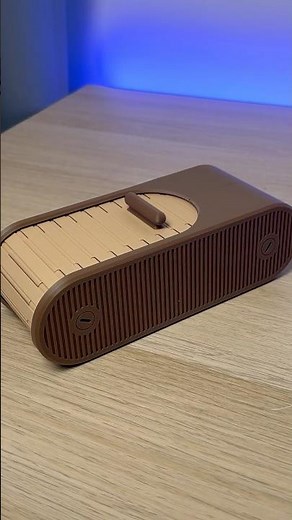 Capsule Tambour Box 🔥 The Smoothest 3D Printed Storage Box #3dprinting #organizer #snapmakeru1