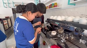 4.2K views · 64 reactions | Barista training for grade -11 is going on …. Sec-D ,1st group | UN College & Navodaya +2 | Facebook