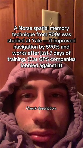 1.\tThe technique was called “Vegr Minni” — way memory. Viking explorers navigated from Scandinavia to North America without compasses by creating mental “song-maps” of coastlines. Each fjord, island, and landmark became a verse in a song. They’d sing the route while sailing. The brain’s music memory centers don’t decline with age and can store unlimited spatial information when paired with rhythm and melody. 2.\tYale cognitive neuroscientists tested this in 2021. They had subjects create songs 