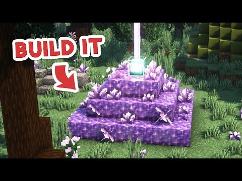 How To Build An Amethyst Beacon In Minecraft [TUTORIAL]